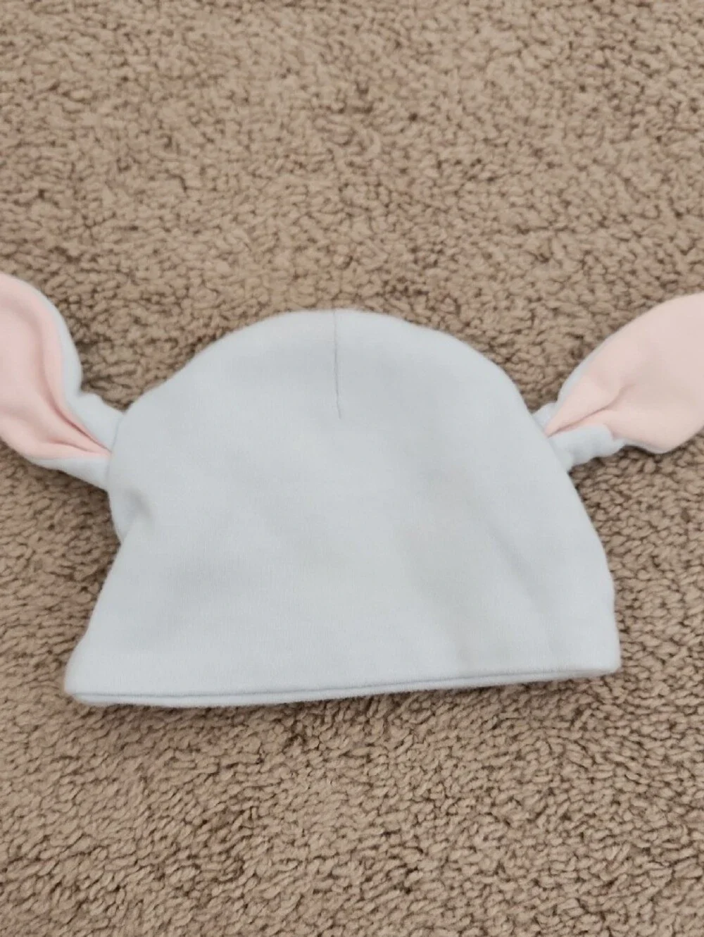 Disney Blue Baby Matching Set with Hat and Bunny Ears